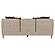 Jade Chenille Upholstered Sculpted Track Arm Sofa Latte by Coaster