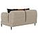 Jade 2-piece Chenille Upholstered Sofa Set Latte by Coaster