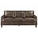 Leaton 2-piece Recessed Arms Living Room Set Brown Sugar by Coaster