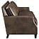 Leaton 3-piece Recessed Arms Living Room Set Brown Sugar by Coaster