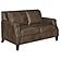 Leaton 3-piece Recessed Arms Living Room Set Brown Sugar by Coaster