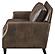 Leaton Upholstered Recessed Arms Loveseat Brown Sugar by Coaster