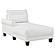 Caspian Upholstered Curved Arms Sectional Sofa White and Black by Coaster