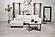 Caspian Upholstered Curved Arms Sectional Sofa White and Black by Coaster