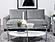 Davis Upholstered Rolled Arm Sofa Grey by Coaster