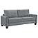 Davis 3-piece Upholstered Rolled Arm Sofa Grey by Coaster