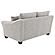 Tomkins Boucle Upholstered Loveseat Light Grey by Coaster