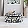 Tomkins Oval Upholstered Storage Ottoman Indigo Blue by Coaster