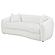 Isabella Upholstered Tight Back Sofa White by Coaster