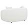 Isabella Upholstered Tight Back Loveseat White by Coaster