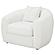 Isabella Upholstered Tight Back Chair White by Coaster