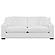 Ashlyn Upholstered Sloped Arms Sofa White by Coaster