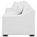Ashlyn Upholstered Sloped Arms Sofa White by Coaster
