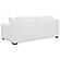 Ashlyn Upholstered Sloped Arms Sofa White by Coaster