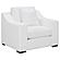 Ashlyn Upholstered Sloped Arms Chair White by Coaster