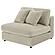 Blaine Upholstered Armless Chair Sand by Coaster