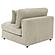 Blaine Upholstered Armless Chair Sand by Coaster