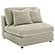 Blaine Upholstered Armless Chair Sand by Coaster