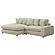Blaine Upholstered Reversible Sectional Sofa Sand by Coaster