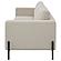 Tilly Upholstered Track Arms Sofa Oatmeal by Coaster