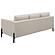 Tilly Upholstered Track Arms Sofa Oatmeal by Coaster