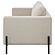 Tilly Upholstered Track Arms Loveseat Oatmeal by Coaster