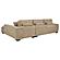 Octavia Upholstered Sectional Chaise Sofa Camel by Coaster