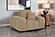 Octavia Upholstered Track Arm Accent Chair Camel by Coaster