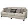 Glenn Cushion Back Sofa Light Grey by Coaster