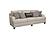 Glenn 3-piece Cushion Back Living Room Set Light Grey by Coaster