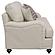Glenn Cushion Back Loveseat Light Grey by Coaster
