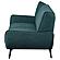 Acton Upholstered Flared Arm Loveseat Teal Blue by Coaster