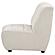 Charlotte Upholstered Curved Armless Chair Ivory by Coaster