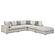 Serene 5-piece Upholstered Modular Sectional Sofa Beige by Coaster