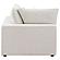 Serene Upholstered Corner Beige by Coaster