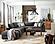 Serene Upholstered Armless Chair Charcoal by Coaster