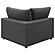 Serene 4-piece Upholstered Modular Sectional Charcoal by Coaster