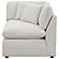 Hobson Cushion Back Corner Off-White by Coaster