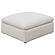 Hobson Cushion Seat Ottoman Off-White by Coaster