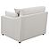 Hobson Sloped Track Arms LAF Chair Off-White by Coaster