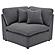 Hobson 6-piece Upholstered Modular Sectional Sofa Charcoal by Coaster