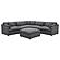 Hobson 6-piece Upholstered Modular Sectional Sofa Charcoal by Coaster