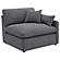 Hobson 5-piece Upholstered Modular Sectional Sofa Charcoal by Coaster
