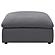 Hobson Square Upholstered Ottoman Charcoal by Coaster