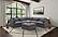 Hobson Square Upholstered Ottoman Charcoal by Coaster