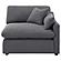 Hobson Upholstered RAF Chair Charcoal by Coaster