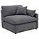 Hobson Upholstered RAF Chair Charcoal by Coaster