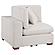 Lakeview 6-piece Upholstered Modular Sectional Sofa Ivory by Coaster