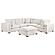 Lakeview 5-piece Upholstered Modular Sectional Sofa (Configuration 2) Ivory by Coaster