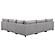 Cambria 5-piece Upholstered Modular Sectional (Configuration 4) Grey by Coaster